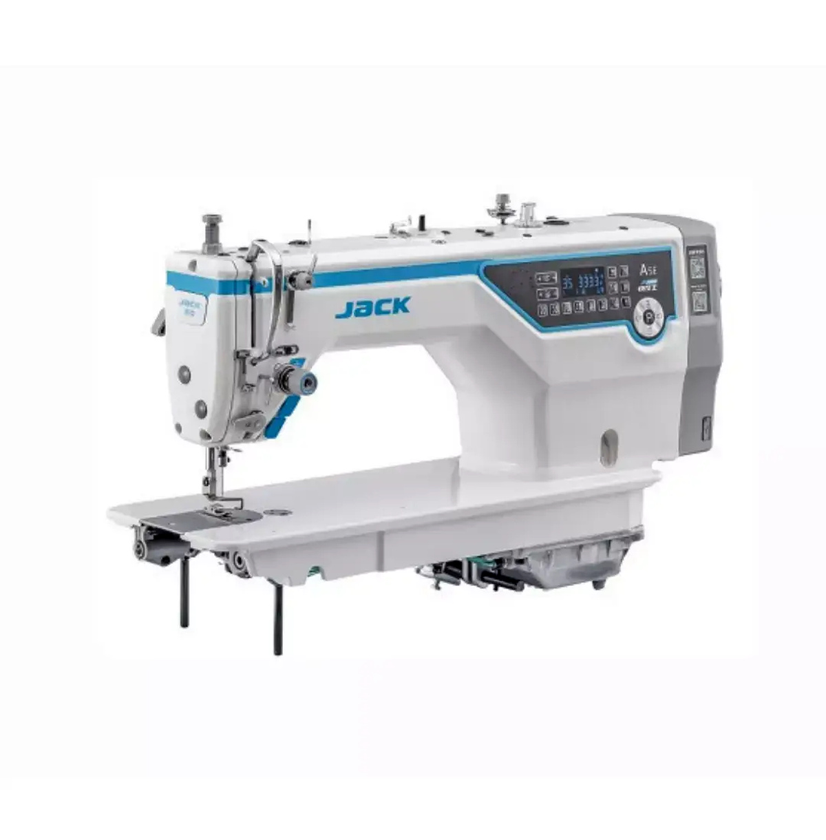 Máquina de Costura Reta Eletrônica Jack A5E-A AMH com Inteligência Artificial e Corte Automático